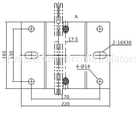 Two Way MRL Elevator Overspeed Governors OSR-UN-187